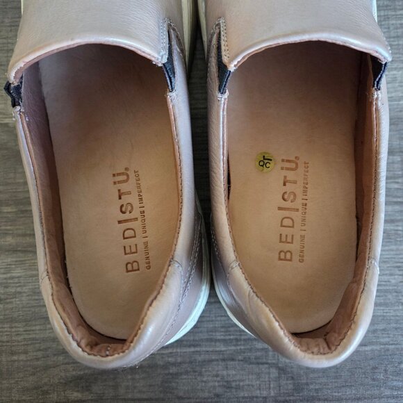 Bed Stu Hermione Distressed Leather Slip-On Sneaker Shoe Nectar Lux Women's 6 - Picture 8 of 12